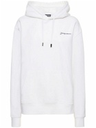 JACQUEMUS - Le Sweatshirt Brodé Cotton Jersey Hoodie