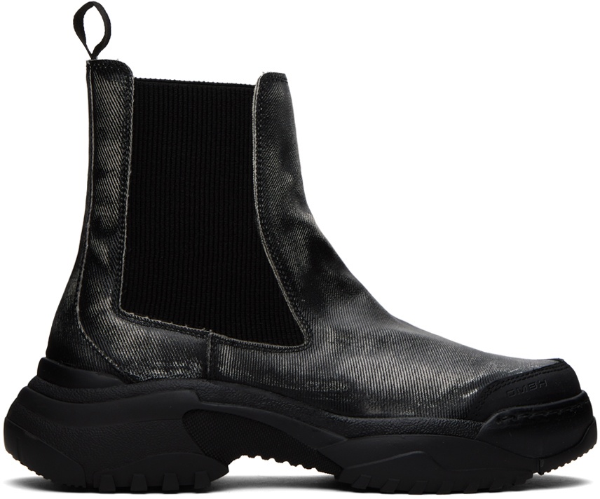 Photo: GmbH Black Faded Chelsea Boots