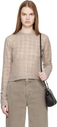 mfpen Beige Raglan LS T-shirt