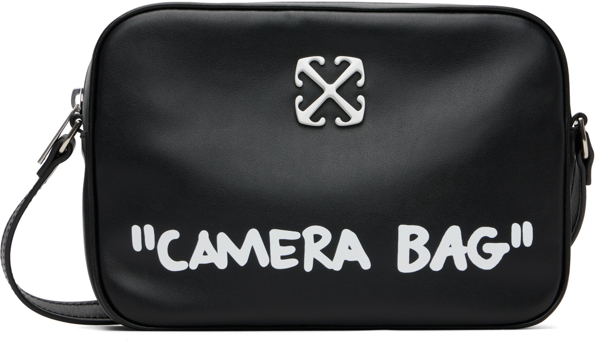 Off-White Black Quote Jitney Camera Bag