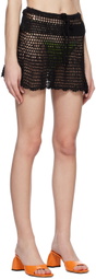 Akoia SSENSE Exclusive Black Menari Cover Up
