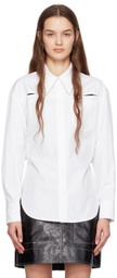 LVIR White Slit Shirt