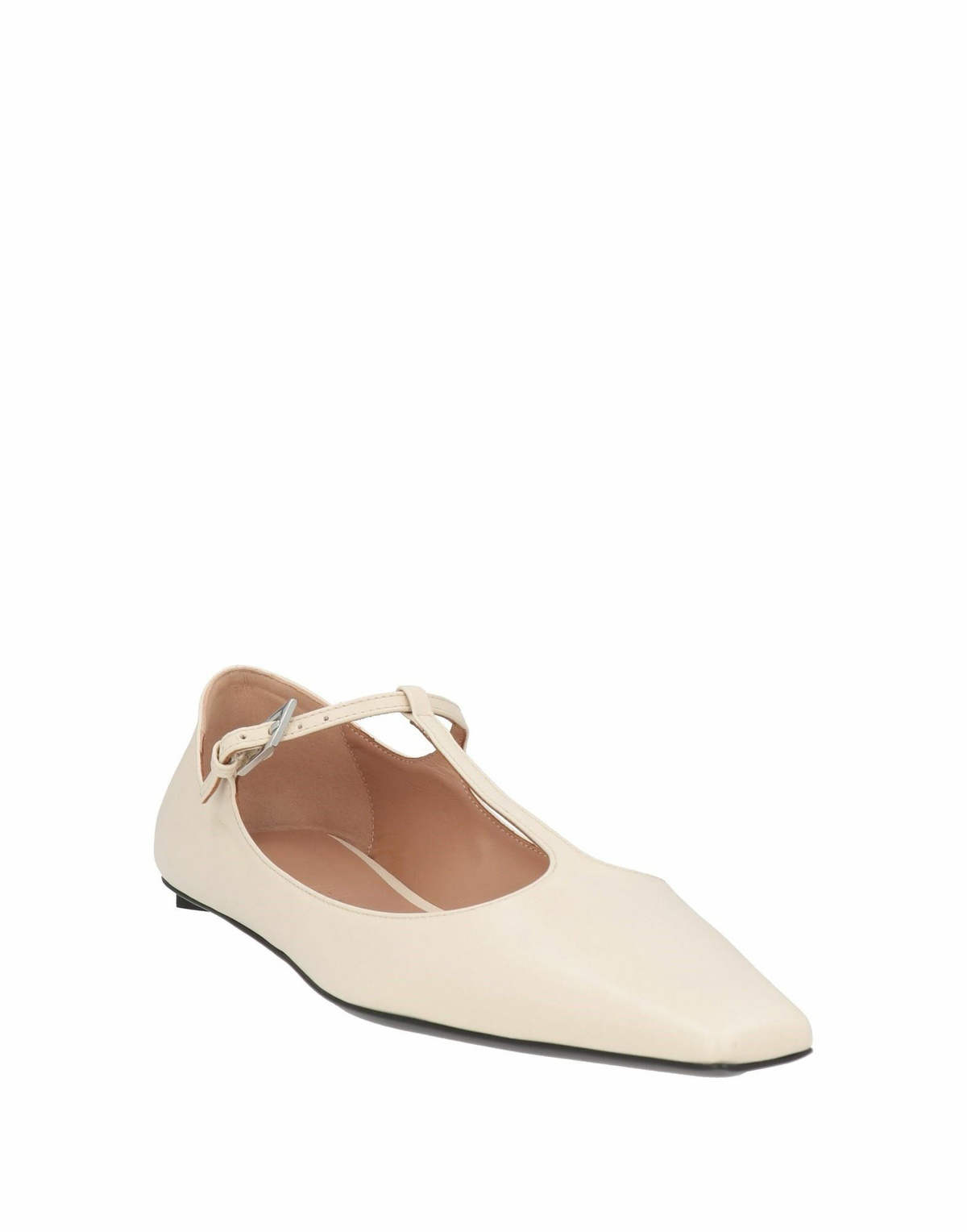 The Attico Womens Ballet flats Ivory