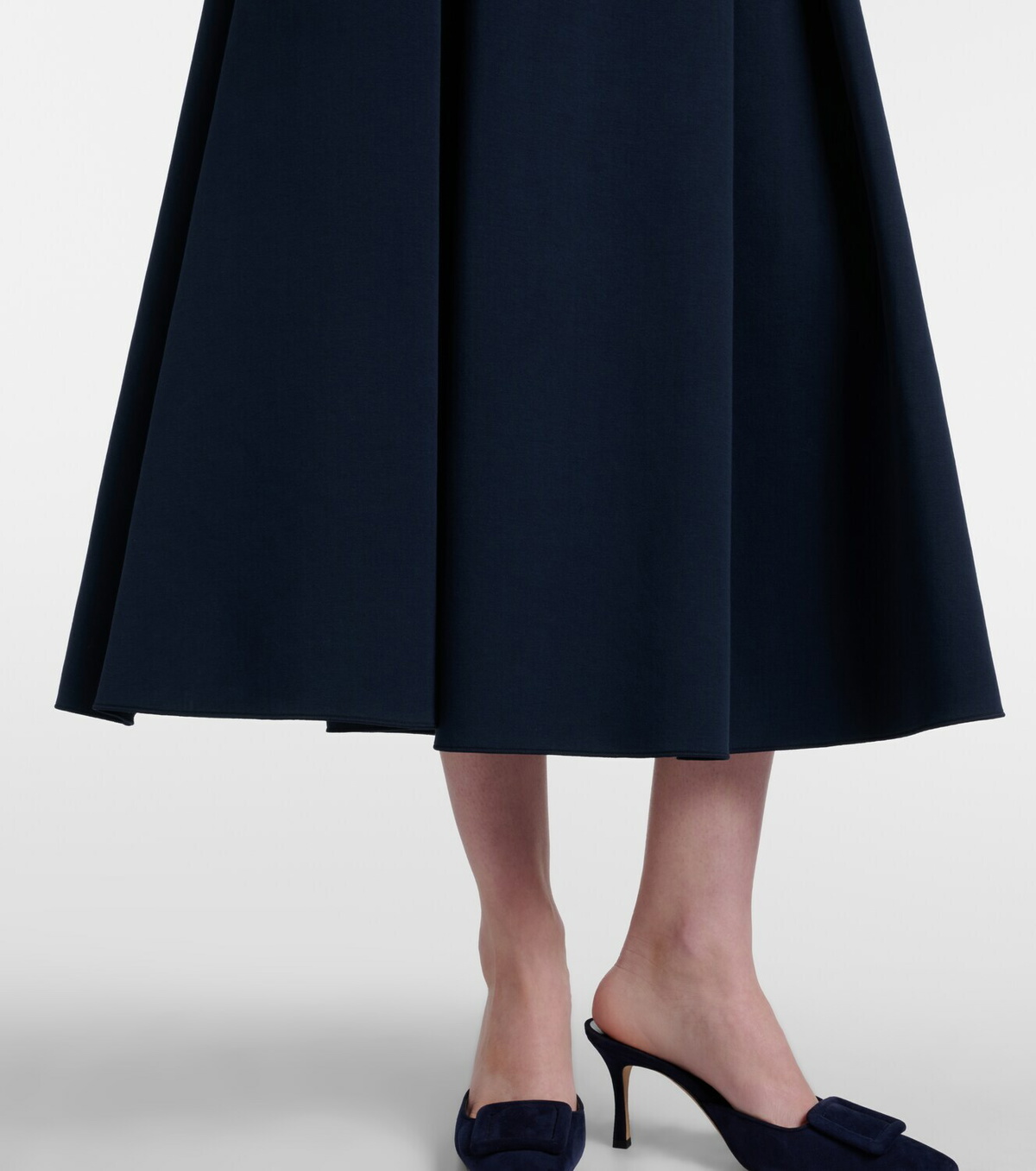 'S Max Mara Cannone cotton-blend jersey midi dress