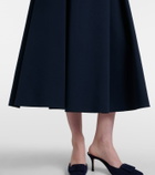 'S Max Mara Cannone cotton-blend jersey midi dress