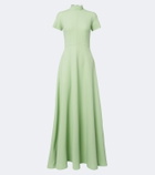 Emilia Wickstead Malinda wool crêpe gown