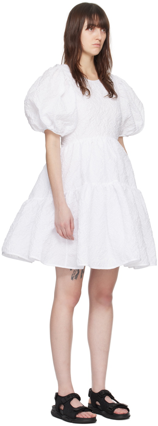 Cecilie Bahnsen Vilma Dress in White