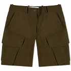 JW Anderson Women's Cargo Tailored Shorts in Olive