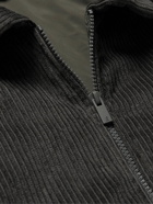 FEAR OF GOD ESSENTIALS - Cotton-Corduroy Zip-Up Shirt Jacket - Black