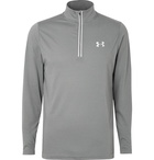 Under Armour - Streaker Striped HeatGear Half-Zip Top - Men - Gray