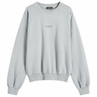 Han Kjobenhavn Men's SILENCE Crew Sweatshirt in Steel Grey