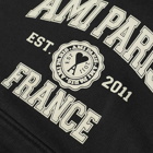 AMI Men's Paris Popover Hoody in Black