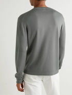 Massimo Alba - Garment-Dyed Wool Sweater - Gray