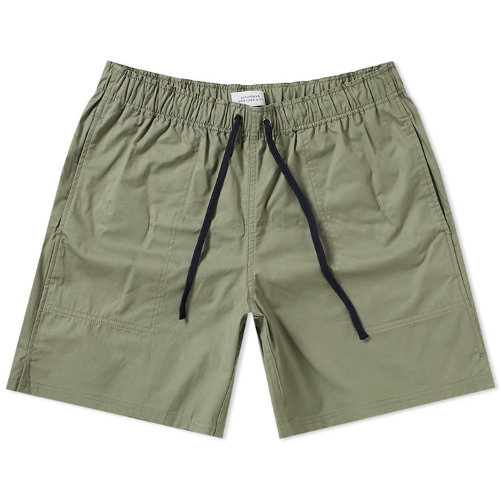 Photo: Saturdays NYC Ritchie Short Olive