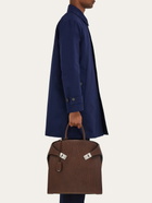 Ferragamo Mens Hug tote bag in Brown