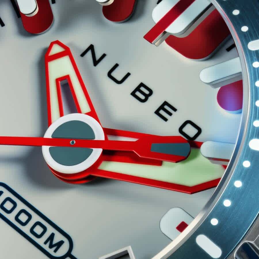 Nubeo Aluminaut Grey Dial Mens Watch NB-6115-77