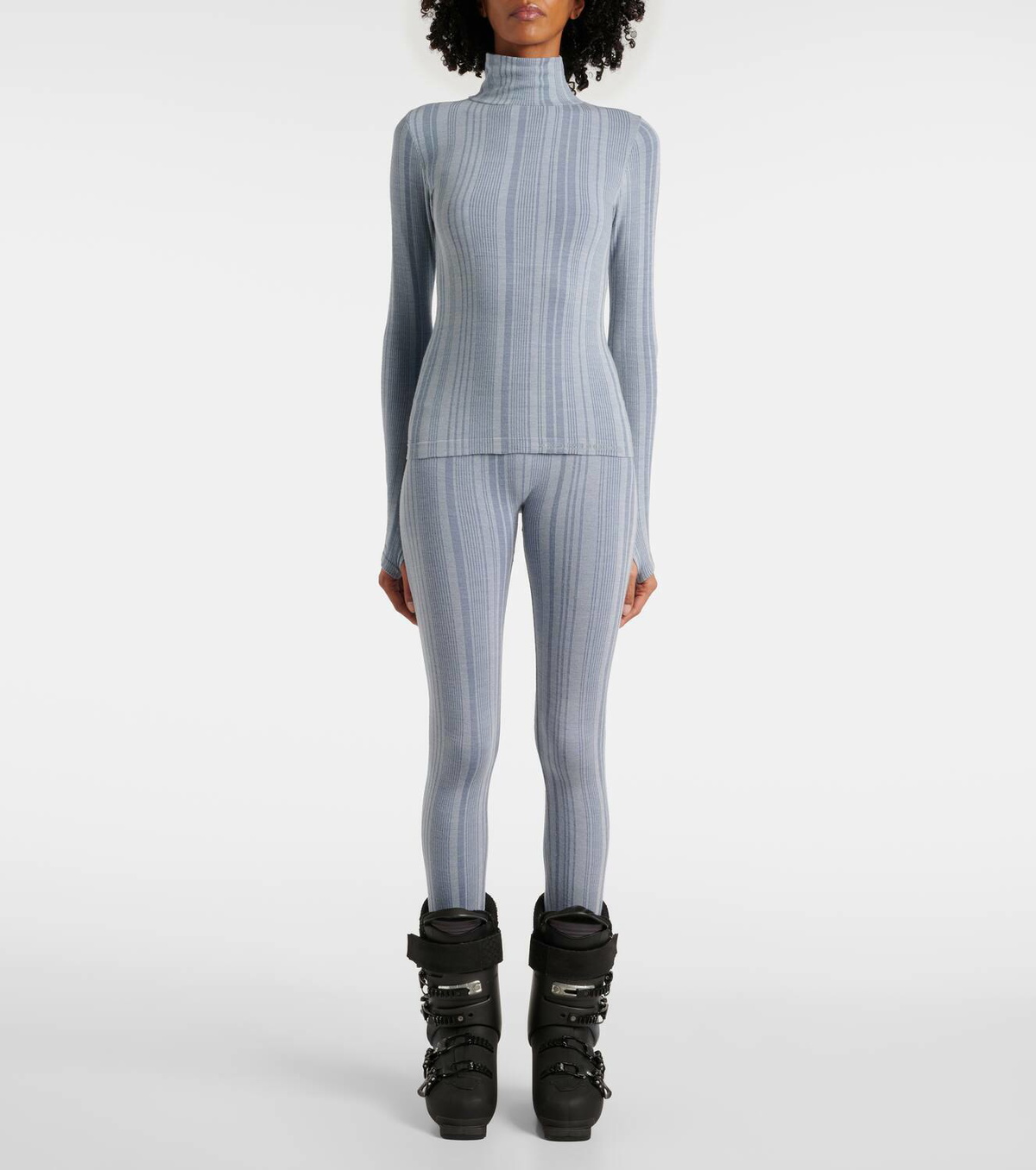 Cordova Sol ribbed-knit turtleneck top
