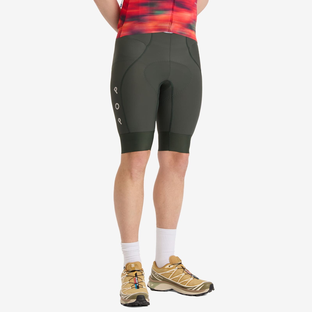 MAAP Men's x Pop Trading Company Evo Team Bib in Forest