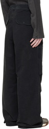 Entire Studios Black Barren Cargo Pants
