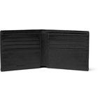 Balenciaga - Arena Logo-Print Creased-Leather Billfold Wallet - Men - Black