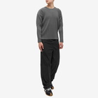 Homme Plissé Issey Miyake Men's Pleated Long Sleeve Top in Bark Grey