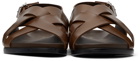 Paul Smith Brown Chandler Sandals
