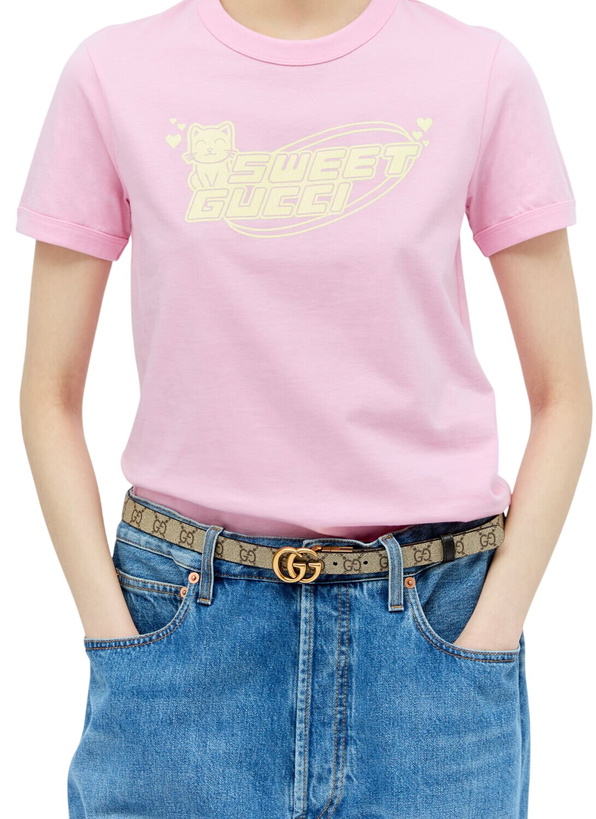 Photo: Gucci GG Marmont Reversible Thin Belt