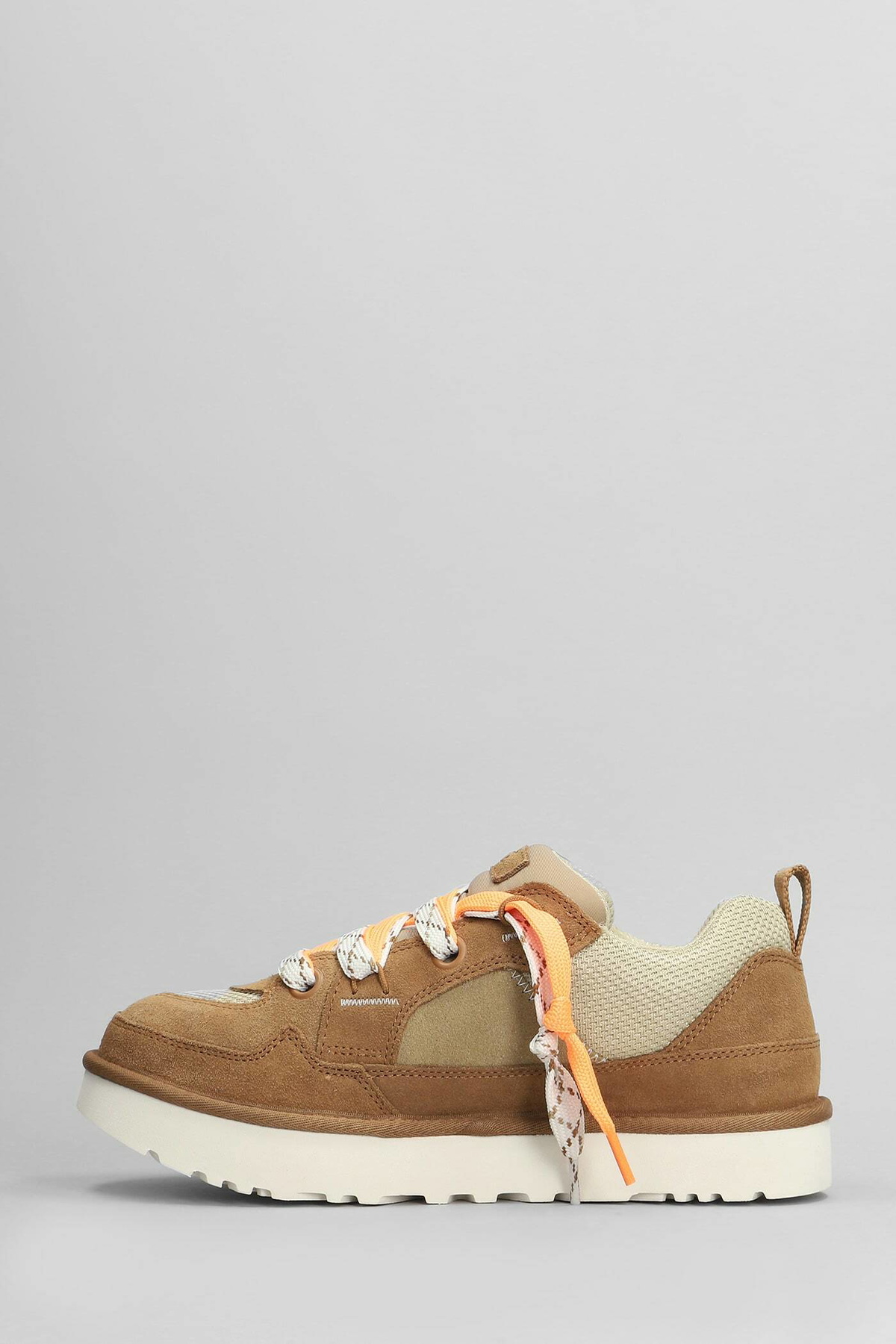 UGG Lo Lowmel Sneakers In Leather Color Suede And Fabric Ugg
