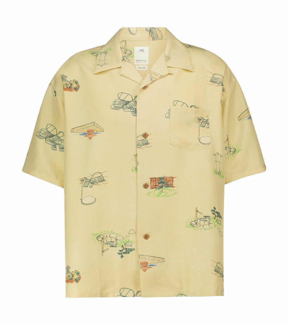 Visvim - Wallis Garden silk shirt Visvim