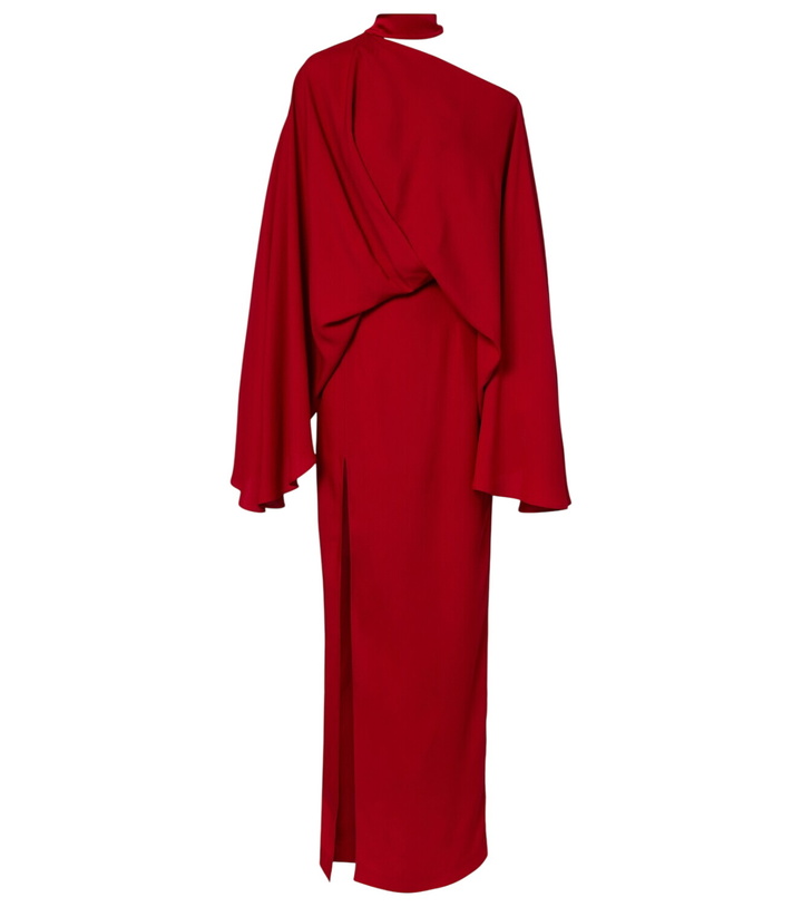 Photo: Taller Marmo Brooks scarf-detail crêpe maxi dress