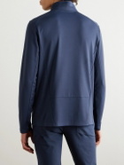 G/FORE - Tech-Jersey Golf Half-Zip Sweatshirt - Blue
