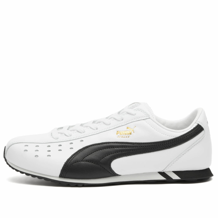 Photo: Puma Sprint Sneaker in White/Black