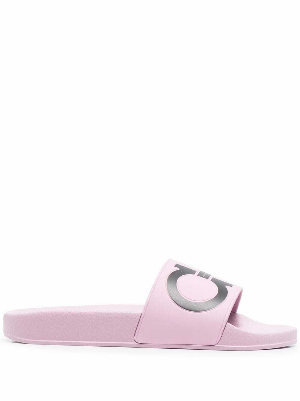 Ferragamo Women's Oria Gancini Slide Sandals