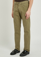 Citizens OF Humanity Elijah Straight-leg Stretch-twill Trousers Beige