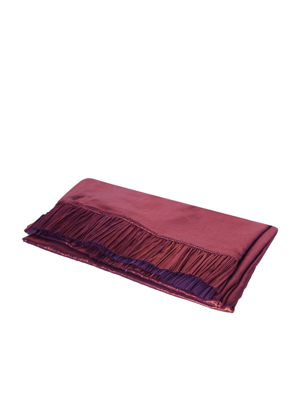 Photo: Maria Lucia Hohan Silk Bordeaux Stole