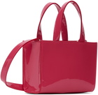 Off-White Kids Pink Mini Graffiti Bag