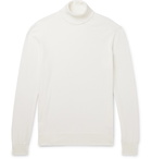 Mr P. - Slim-Fit Merino Wool Rollneck Sweater - Neutrals