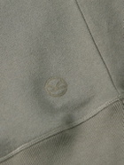 Kingsman - Logo-Embroidered Cotton and Cashmere-Blend Jersey Sweatshirt - Green