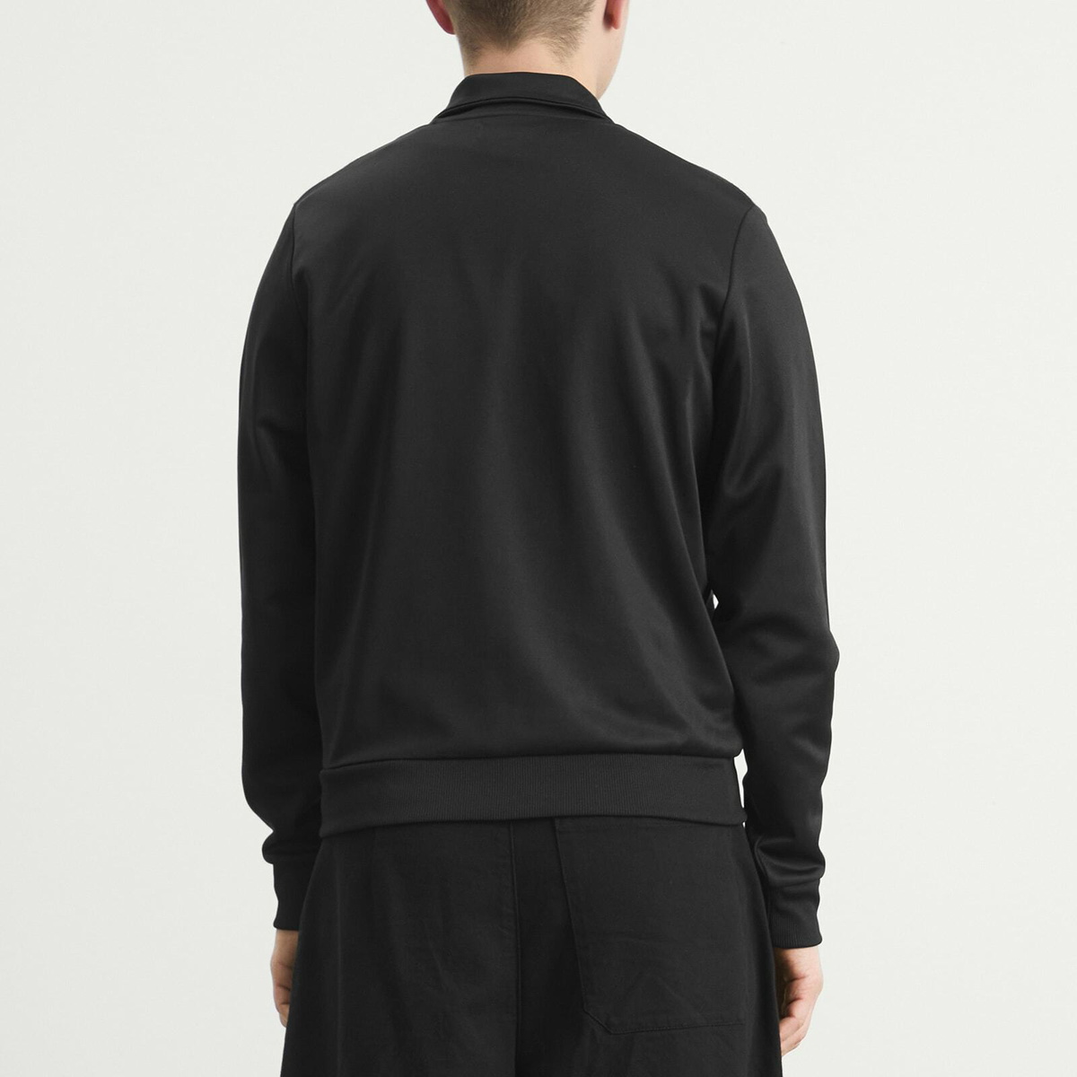 Fred Perry Men's Watch Tartan Track Jacket in Black