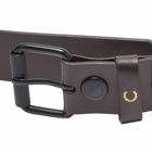 Fred Perry Authentic Men's Leather Belt in Ox Blood