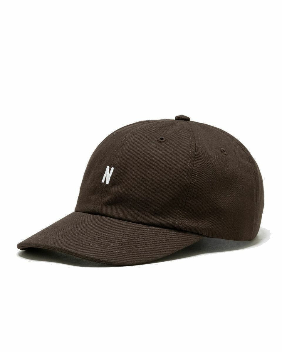 Photo: Norse Projects Twill Sports Cap Brown - Mens - Caps
