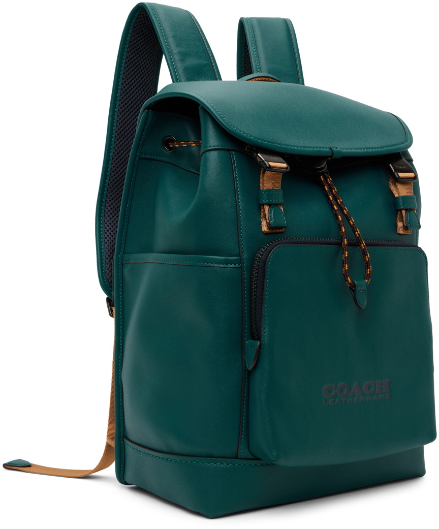 Coach 1941 Blue League Flap Backpack Coach 1941