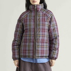 Damson Madder Women's Reversible Opal Puffer Jacket in Plum
