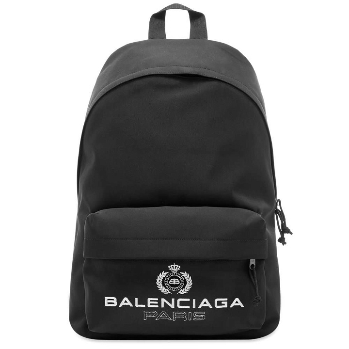 Photo: Balenciaga Paris Logo Backpack