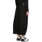 Lad Musician Black Wide Cropped Trousers