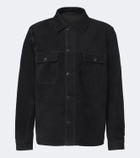 Sunspel Suede overshirt