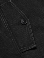 AGOLDE - Torres Organic and Recycled-Denim Blouson Jacket - Black