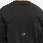 1017 ALYX 9SM Men's Long Sleeve Logo T-Shirt in Black