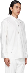 mastermind JAPAN White C2H4 Edition 'C-MASTERMIND' Seam Line Shirt