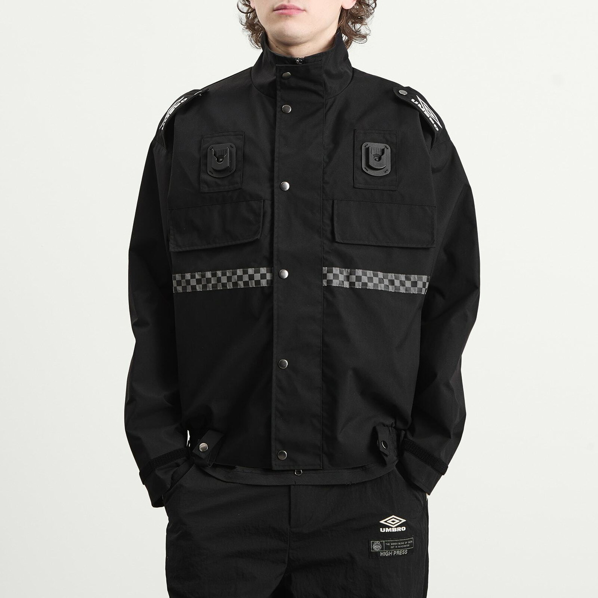 Umbro by Slam Jam Men's Force Jacket in Black